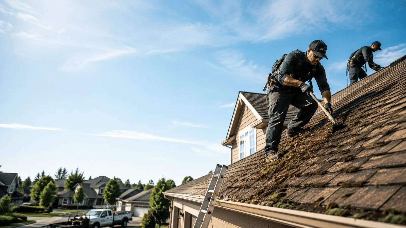 Roof Moss Removal in Emigrant Gap, CA near me